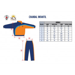SUDADERA CHANDAL INFANTIL